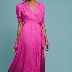 Maeve Anthropologie Breanna Wrap Dress Size 4